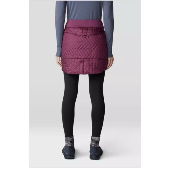 Mountain Hardwear Trekkin Insulated Purple Mini Skirt OL6862 Womens Womens S NWT - Picture 10 of 10